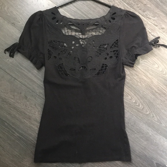 Guess black shirt | small - Picture 2 of 3